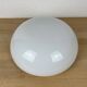 Opaline glass ceiling or wall light, 1950s hemisphere