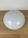 Opaline glass ceiling or wall light, 1950s hemisphere