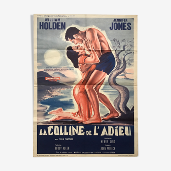 Original French poster the Hill of farewell, Constantin Belinsky