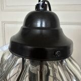 Glass and metal pendant light, Ulysses' garden