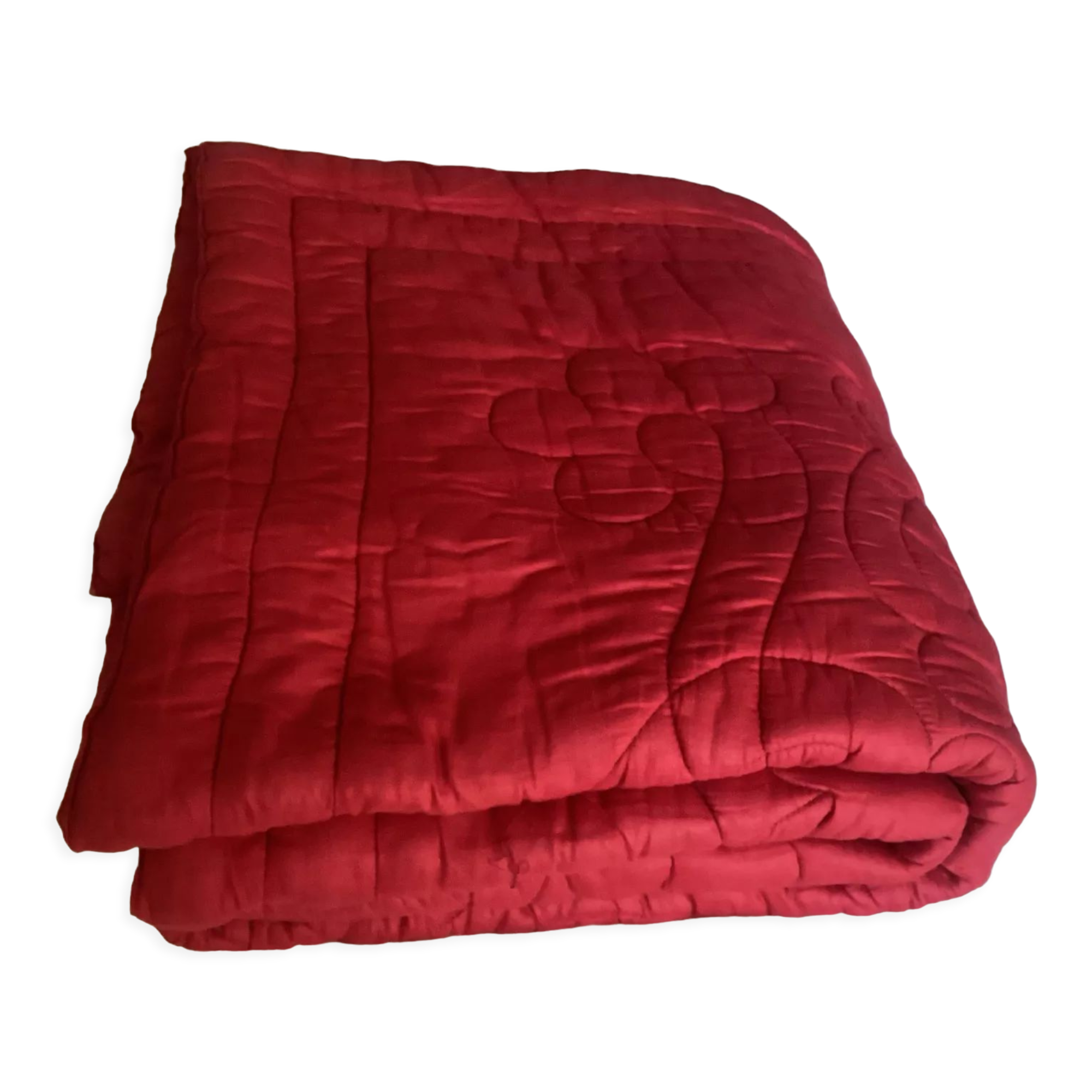 Wool inner butt bedspread