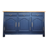 Old sideboard restyled midnight blue