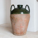Antique Italian Ceramic Orcio Vase early XX century