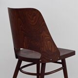 Set of 8 Mid Century Modern Dining Chairs by Radomir Hofman for TON, Model 514