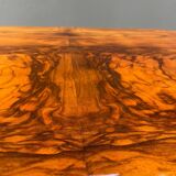 Table basse Art déco à deux niveaux en chêne massif, années 1930