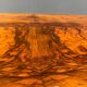 Table basse Art Déco à deux niveaux en chêne massif, années 1930