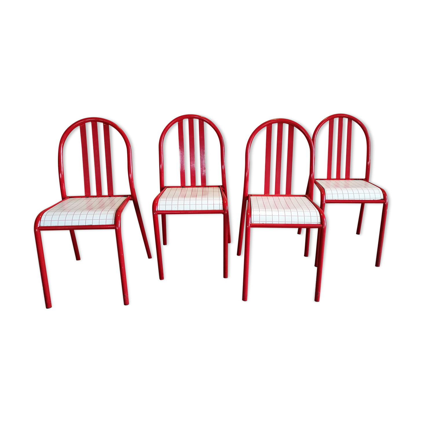 Set of 4 chairs Robert Mallet Stevens
