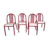 Set of 4 chairs Robert Mallet Stevens
