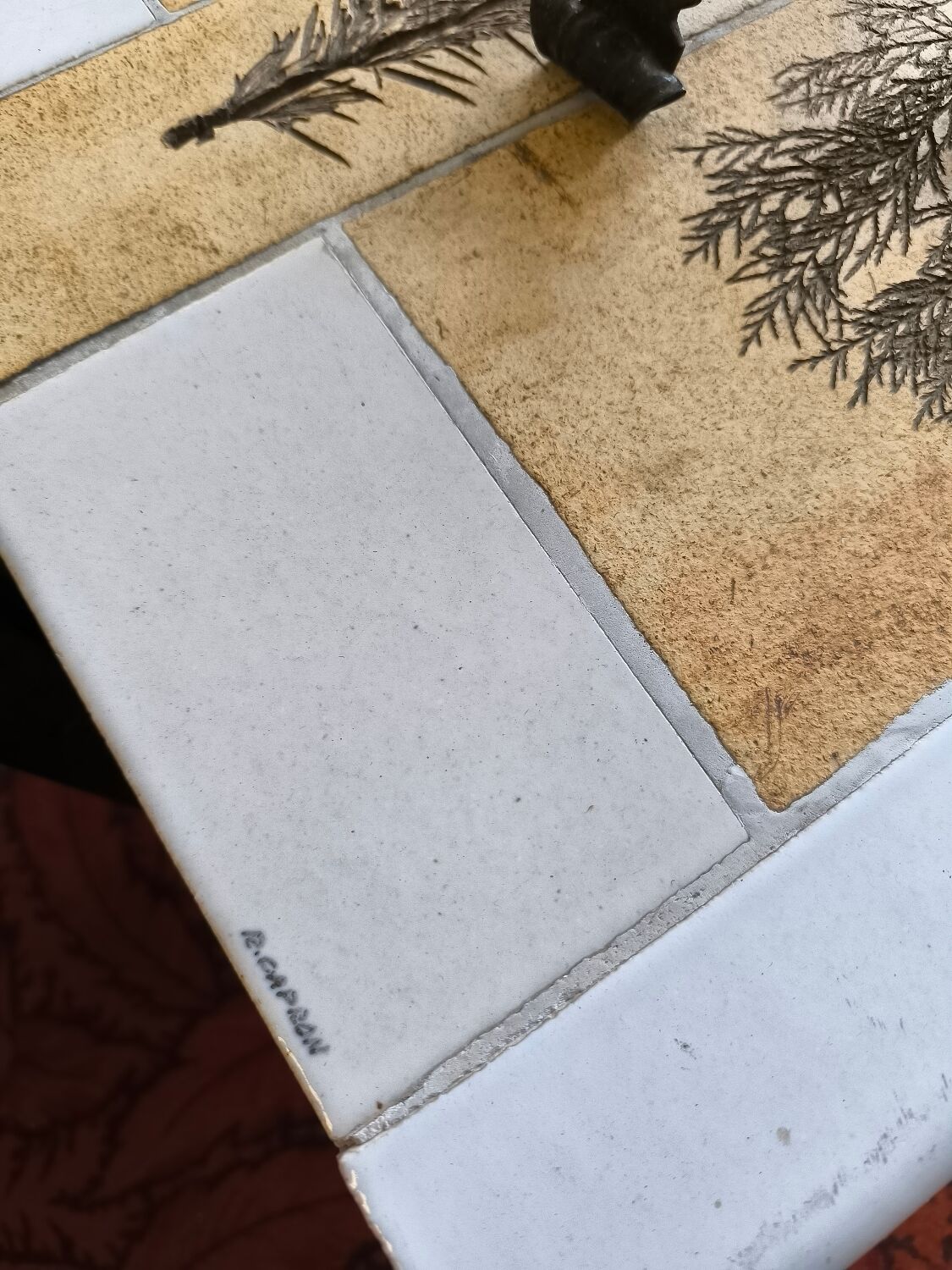 Ceramic coffee table by Roger Capron