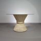 Retro Vintage Sheaf Of Wheat Bamboe dining table By Mcguire America Wide 122 Height 72 cm