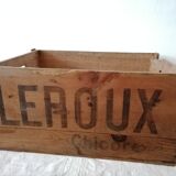 Wooden box Chicorée Leroux
