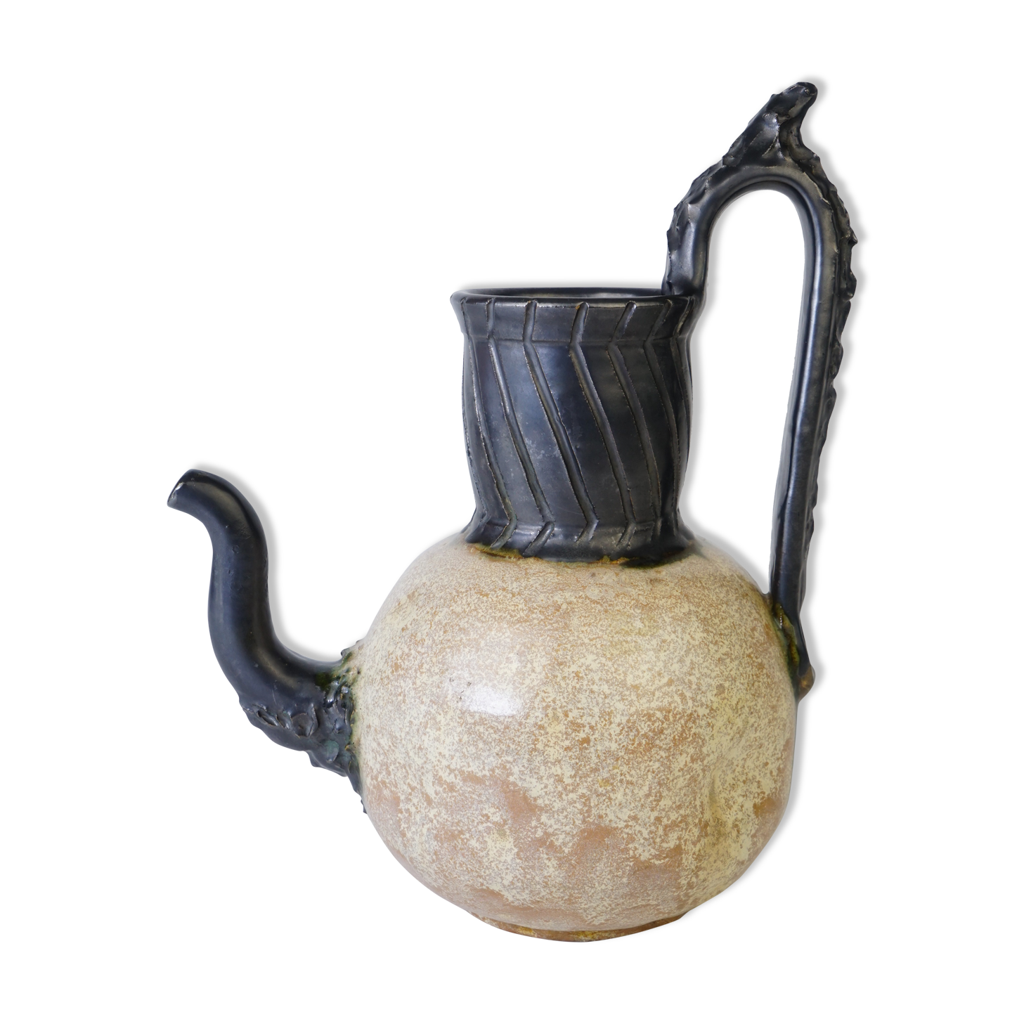 Sandstone pitcher, Sylvain Sttublet ( 1890 -1985 )