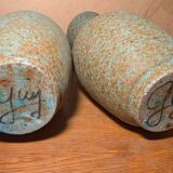 Pair of large vases by Hubert Guy, potter of Accolay