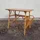 Children's rattan desk