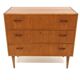 Scandinavian teak chest of drawers, Sweden, 1960