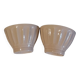 Old small earthenware bowls