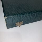 Vintage salad cutlery with its box