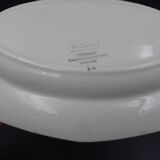 Ravine in earthenware of Sarreguemines Digoin model Bastia 1940