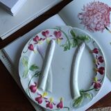 Asparagus barbotine plate