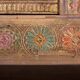 Polychrome carved antique buffet in pine – Xinjiang, circa 1900