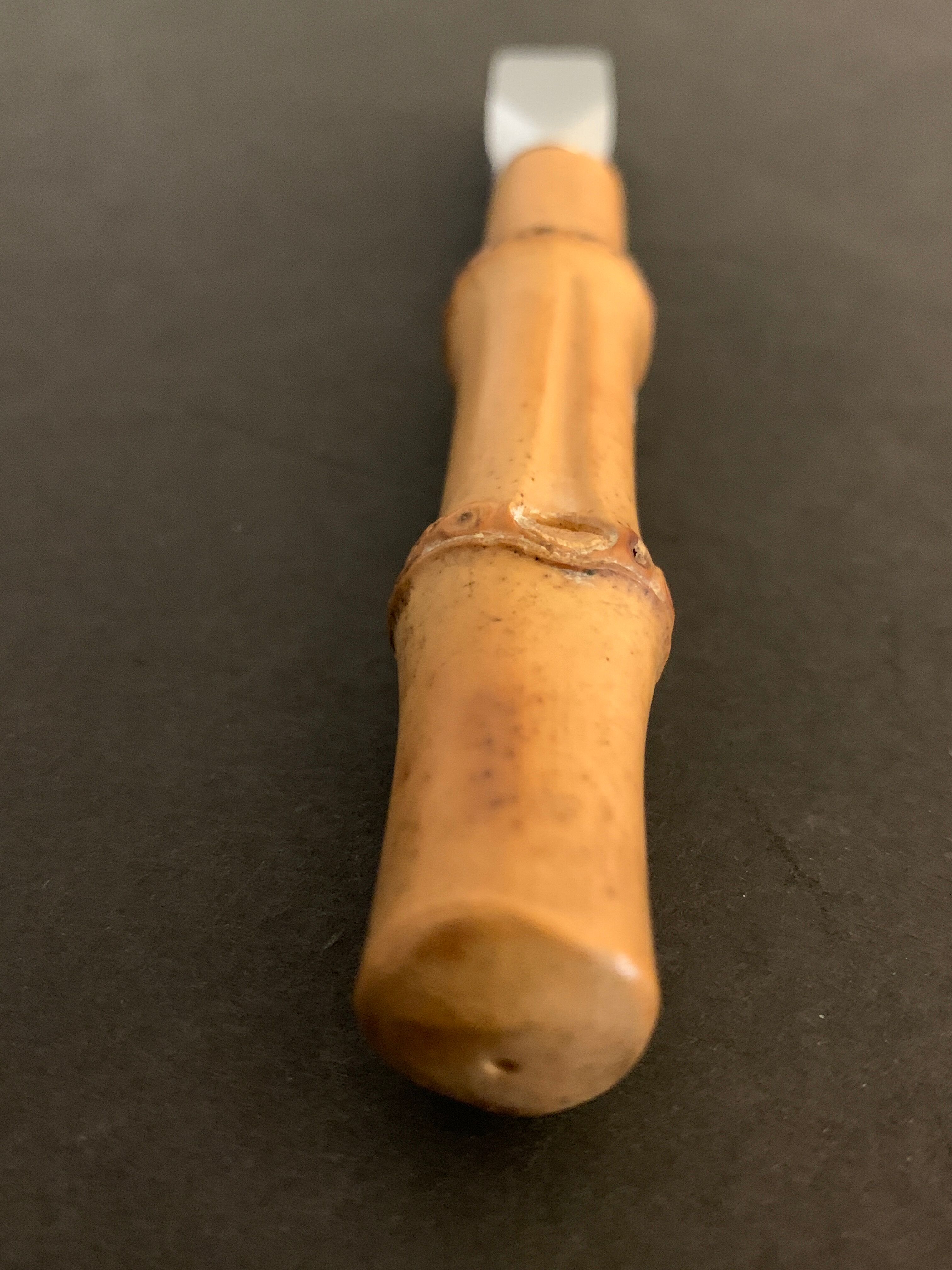 French bottle opener with bamboo handle, 1960