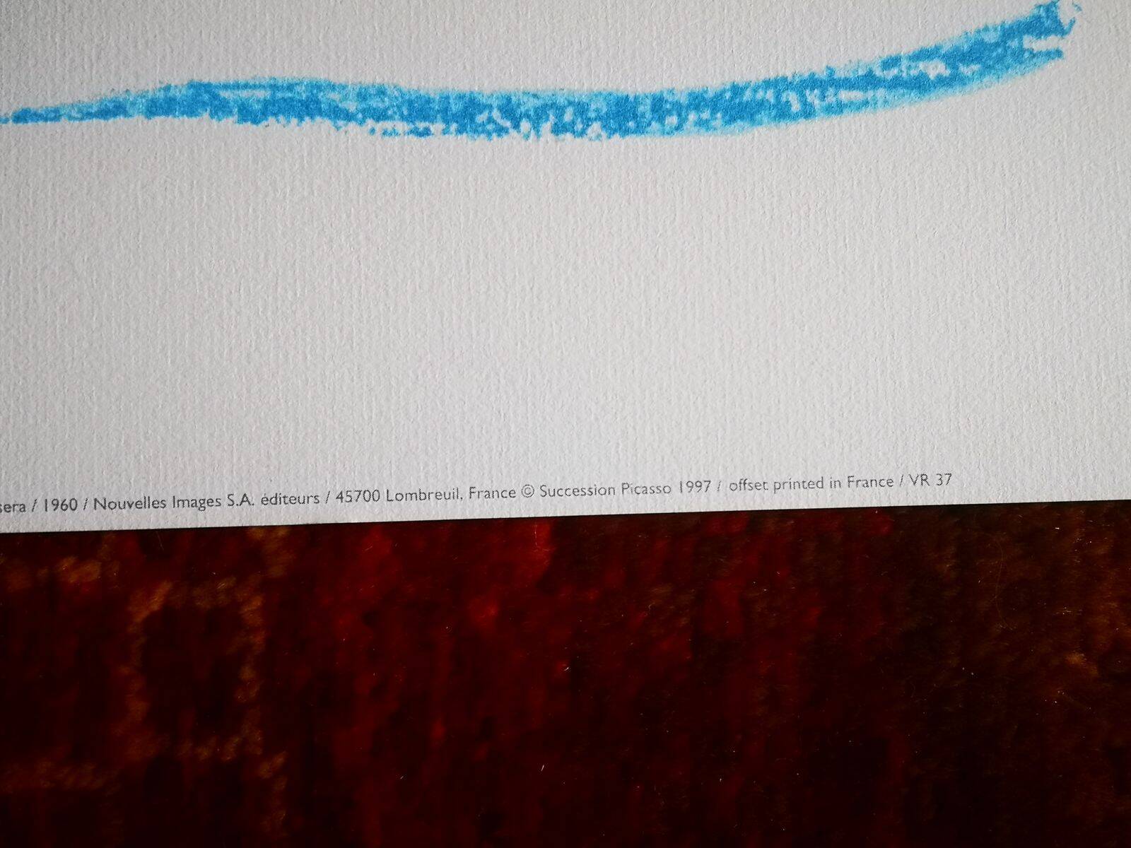 Illustration 'Evening Flowers' - Picasso - 1997