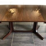 Vintage Baumann extendable table 1970s