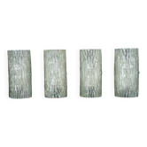 Appliques en verre de Murano Toni Zuccheri Venini des années 60, horizontales ou verticales.