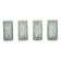 60s Toni Zuccheri Venini Murano glass sconces, horizontal or vertical.