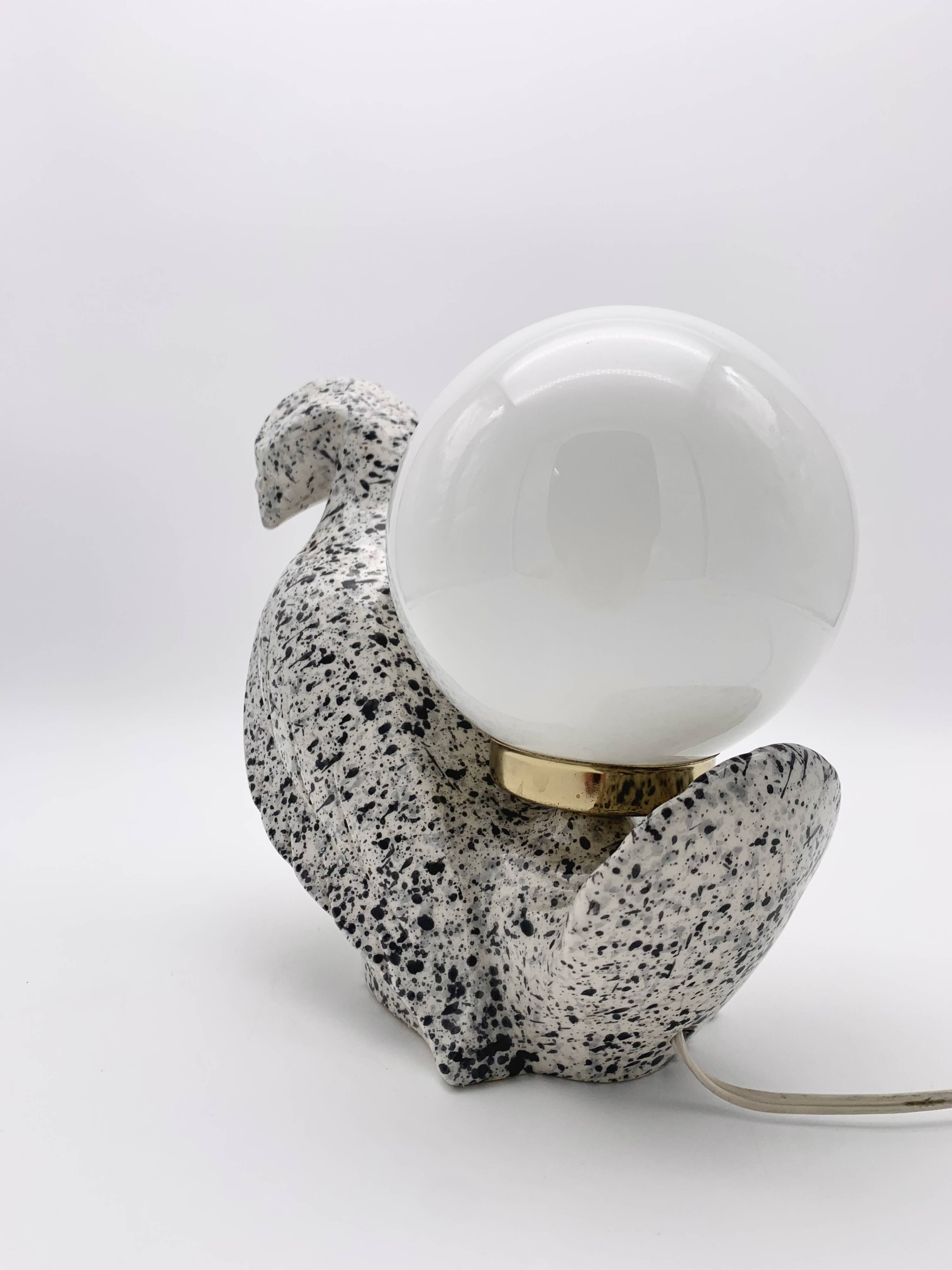Vintage bird lamp, 1970