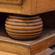 Solid oak enfilade, france 1940s