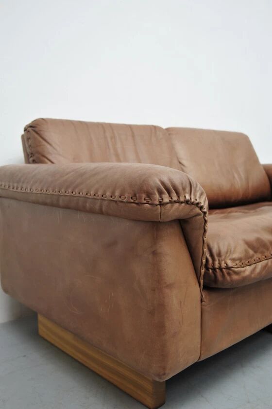 Leather DS41A Sofa from de Sede, 1970s