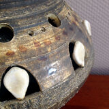 Ceramic lamp "georges pelletier" 1970