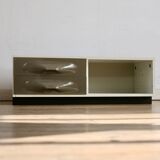 Meuble de rangement bas, Raymond Loewy, Doubinsky Frères, années 70