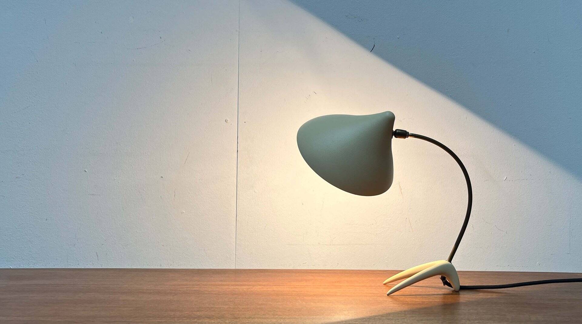 Mid-Century Modern German Crowfoot Table Lamp from Cosack, 1960s
