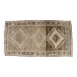 Oushak Brown Handmade Carpet