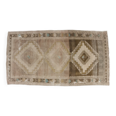 Oushak Brown Handmade Carpet