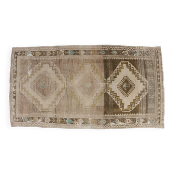 Oushak Brown Handmade Carpet