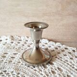 Candle holder chrome chrome beaded decoration