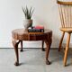Small Vintage Round Coffee Table