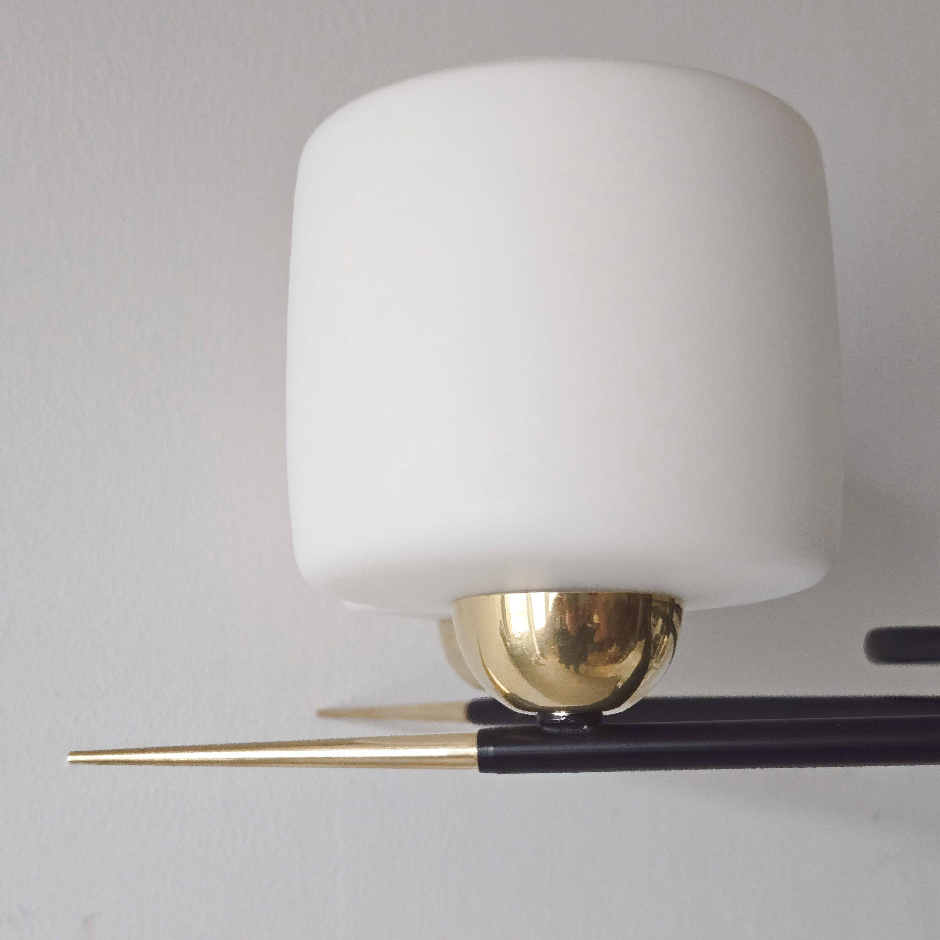 Vintage Arlus pendant light from the 1950s
