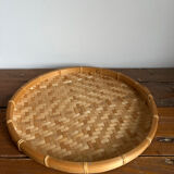 Rattan tray