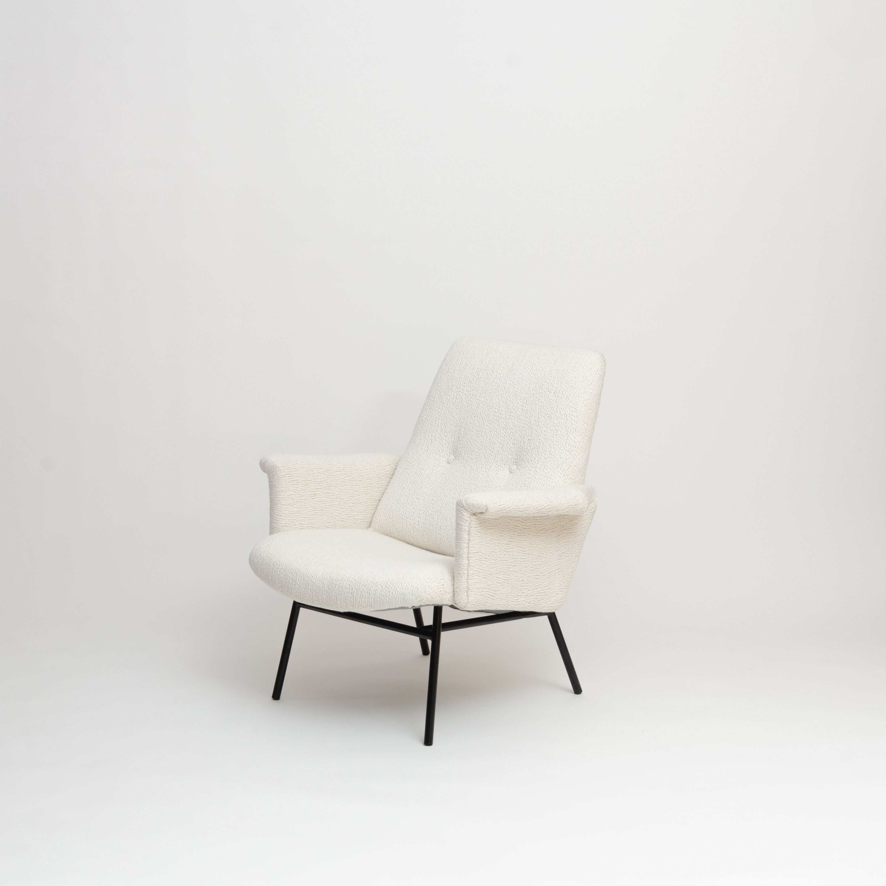 Pair of SK660 armchairs by Pierre Guariche for Steiner - 1953, France