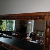 Miroir chêne massif 84x42cm