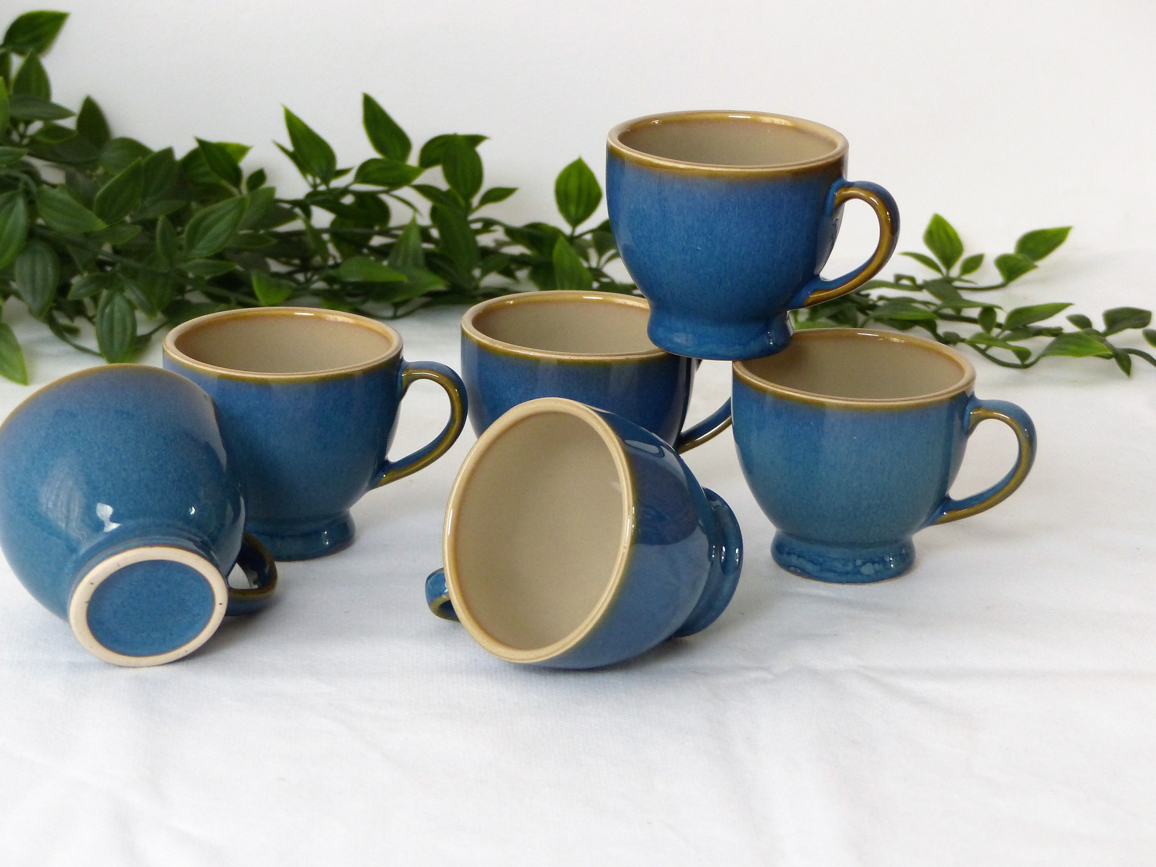 6 ceramic cups