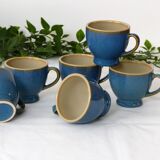 6 ceramic cups