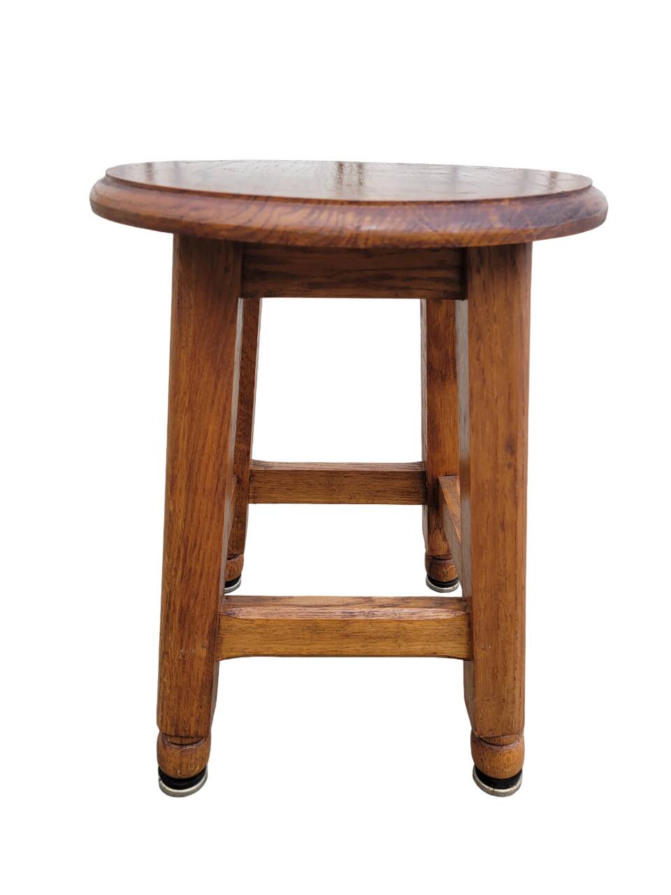 Solid wood farm stool