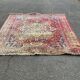 Tapis persan en laine peignée velours bordeaux 300x200