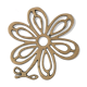 Brass underside