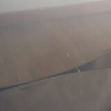 Coffee table smoked glass 70's